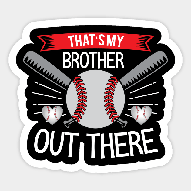 Baseball sister Shirt Cute Baseball Gift for sisters Sticker by fiar32